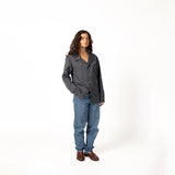 Sora Long sleeve Camp Collar
