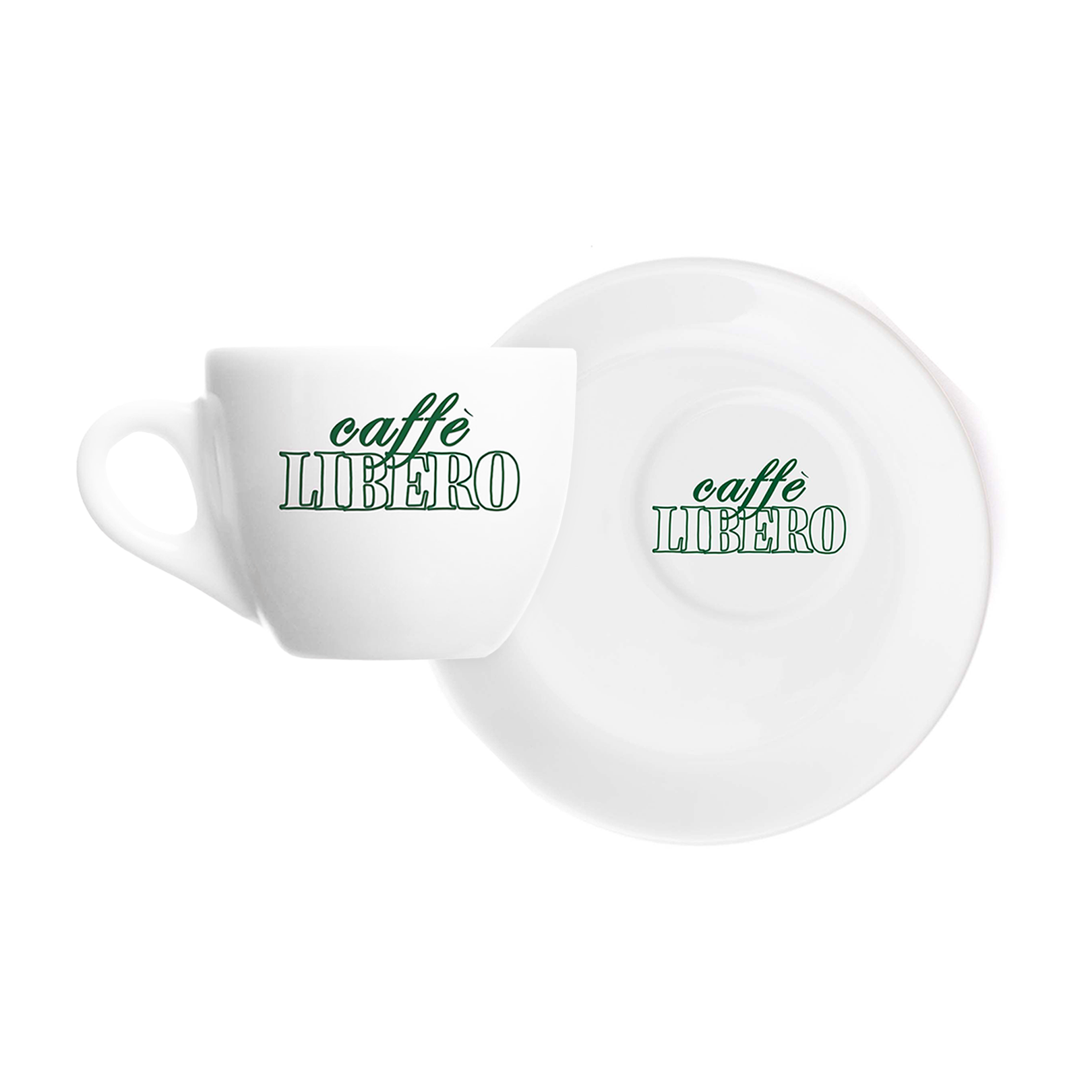 Libero Espresso Cup and Saucer